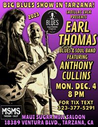Anthony Cullins Band and Earl Thomas in Tarzana, CA 