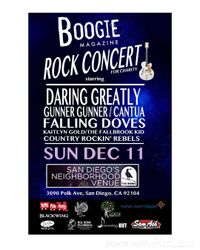 BOOGIE MAGAZINE Rock Concert For Charity