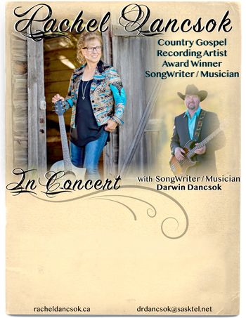 Rachel Dancsok in concert with Darwin - 8 x 10
