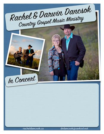 Rachel & Darwin Music Ministry - 8 x 10
