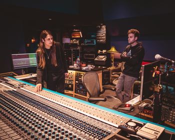 With Jason Master at Sphere Studios, LA June 2019
