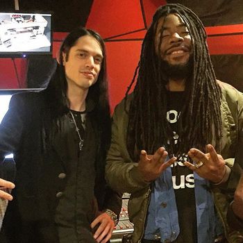 In the studio with Atlantic Records recording artist: D.R.A.M.
