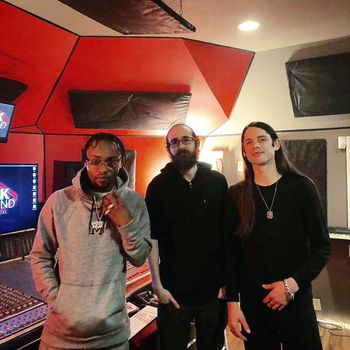 Working with the RCA recording artist, Rob Stone, in Sept 2018

