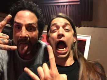Deen Castronovo and I in (I think) 2017
