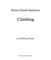 Climbing - SATB and piano score