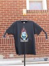 T-SHIRT SKULL FRONT - BLACK (PLUS)