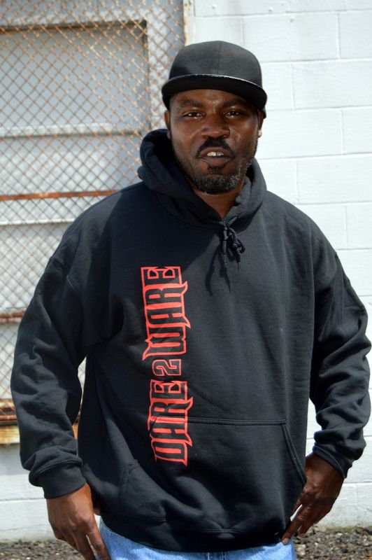 ZIP UP TRIPLE LOGO - BLACK (PLUS)