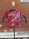 TYE DYE - RED WHITE BLACK (PLUS)