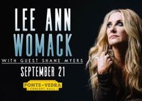 Lee Ann Womack with guest Shane Myers