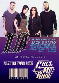 Call Me King opens for Ilia!