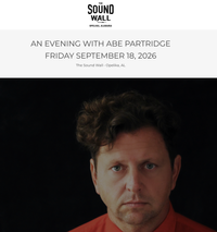 Abe Partridge @ The Sound Wall