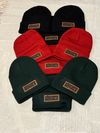 Toque w/ Faux-Leather Patch