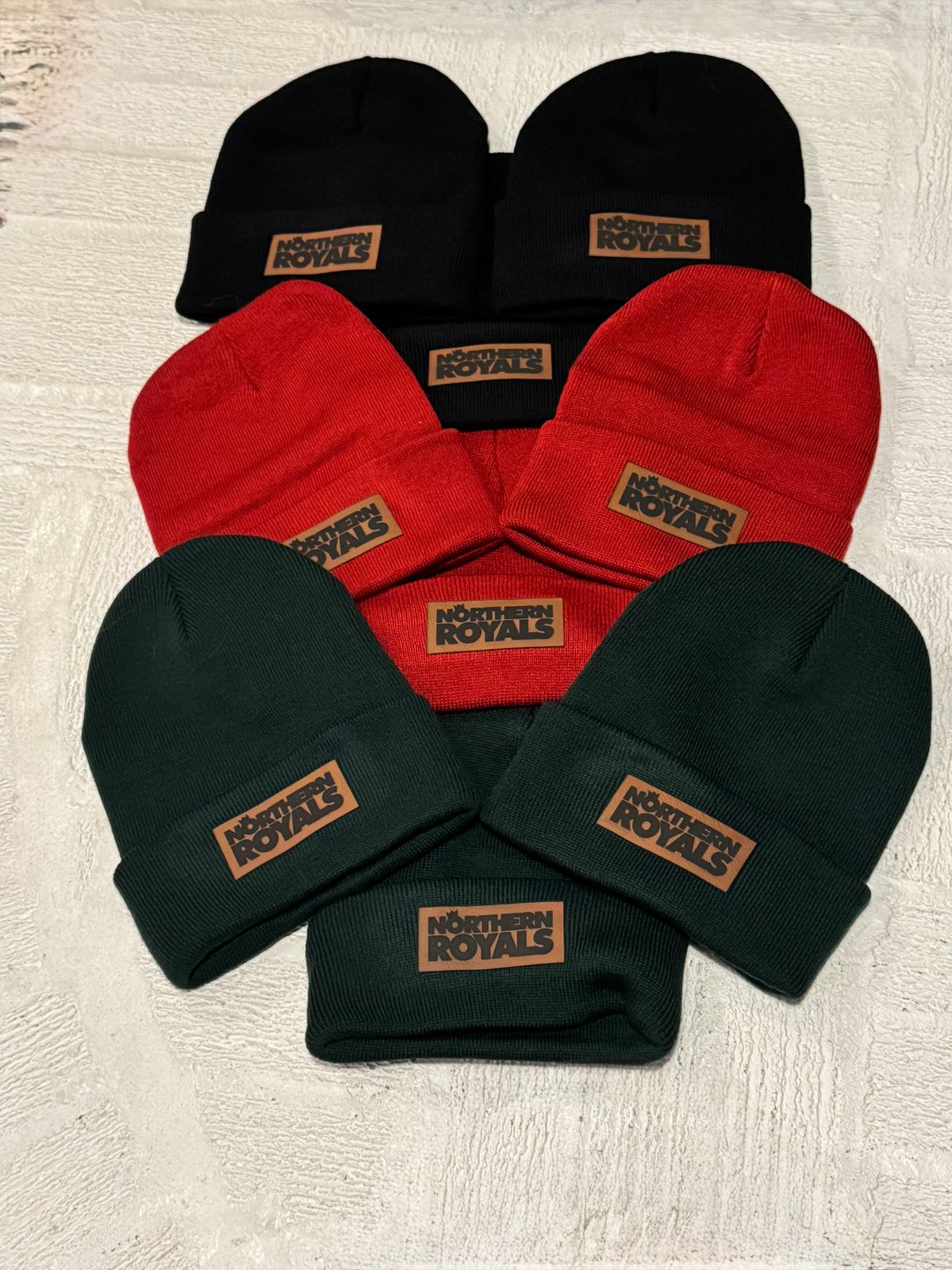 Toque w/ Faux-Leather Patch