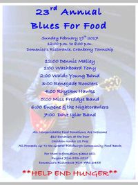 23rd Annual Blues for Food