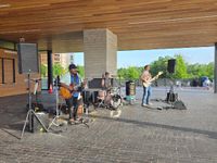 Theo's Loose Hinges live at Comfest 2025 in Goodale Park  on Gazebo Stage