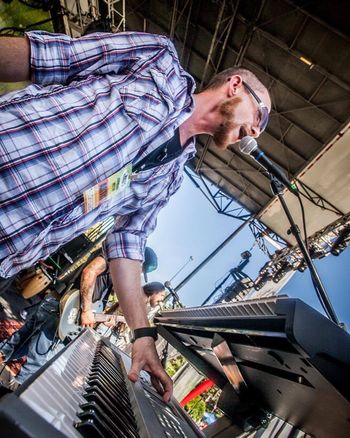 Chris Morris w/Stranger Band Live at Reggae Rise Up, Salt Lake City, UT (Photo by: Asher Swan)
