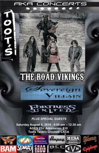 Fortress United at Toots Tavern