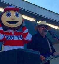 John and a special guest are in Marysville