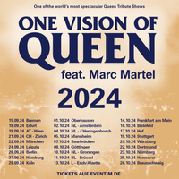 ONE VISION OF QUEEN feat. MARC MARTEL  - One of the world's most spectacular Queen Tribute Shows 
