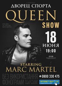 Queen Show starring Marc Martel 
