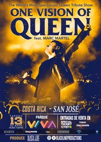 ONE VISION OF QUEEN feat. MARC MARTEL  - One of the world's most spectacular Queen Tribute Shows 