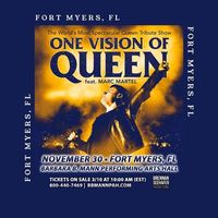 ONE VISION OF QUEEN feat. MARC MARTEL  - One of the world's most spectacular Queen Tribute Shows 