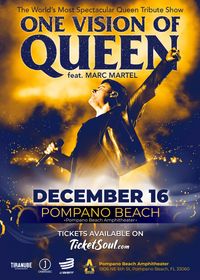 ONE VISION OF QUEEN feat. MARC MARTEL  - One of the world's most spectacular Queen Tribute Shows 