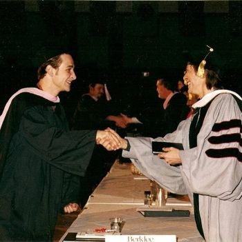 Bowie at my College Graduationm
