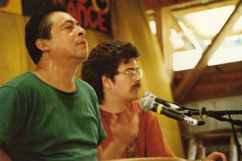 Teaching with Nery Arevalo 1996
