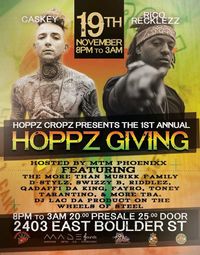 Caskey & Rico Recklezz LIVE at Hoppz' Cropz in Colorado Springs!
