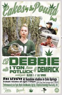 LIL DEBBIE & DEMRICK w/ SwizZy B LIVE at Sunshine Studios LIVE 