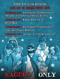 Live Out Ur Dreams Tour w/ LoUd Life Crew in Paris, France