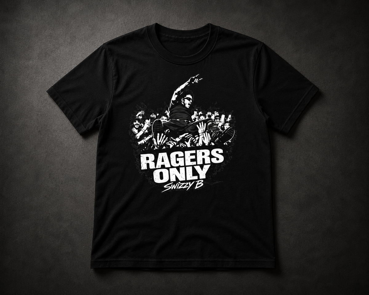 RAGERS ONLY Crowd Surfing shirt 
