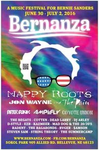 Nappy Roots at Bernanza Art & Music Festival with SwizZy B & D Stylz