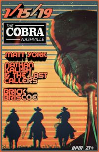 Matt York, Brick Briscoe and Nathan Kalish