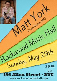 Matt York (solo)