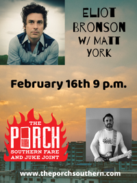 Eliot Bronson (w/ Matt York opening)