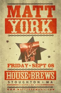 Matt York at HOB Stoughton