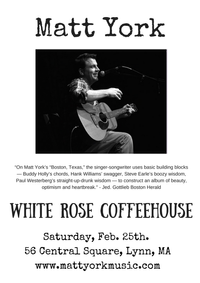 Matt York (solo) at White Rose Coffeehouse
