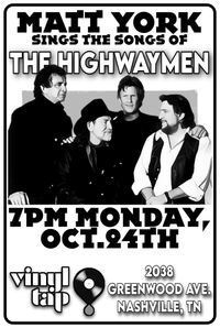 Matt York sings The Highwaymen 