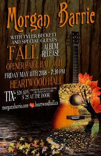 Morgan X Barrie Album Release 