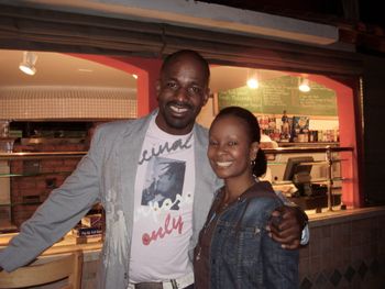 Gordon Chambers & me.
