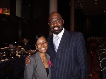 The great Ron Grant & myself.
