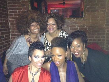 Myself, Mika Soul, Melissa Musique, Kimberly Nichole & Jenny Douglas Foote!
