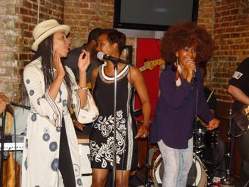 Martha Redbone, Jenny Douglas Foote & me!
