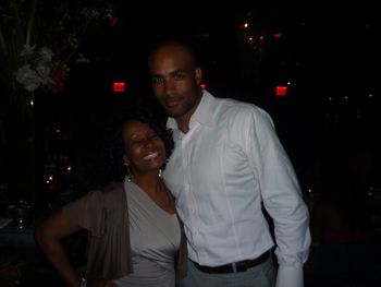 Boris Kodjoe & myself.
