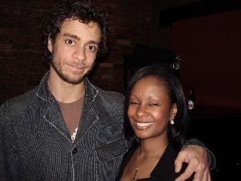Amos Lee and I at Rockwood.
