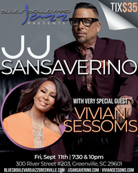 Blues Boulevard Presents JJ Sansaverino With Special Guest Vivian Sessoms