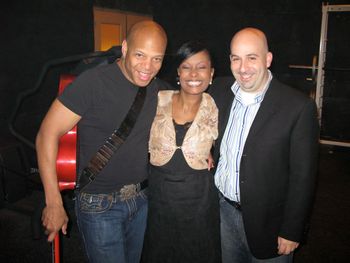 Mark Whitfield, myself & Peter Martin.
