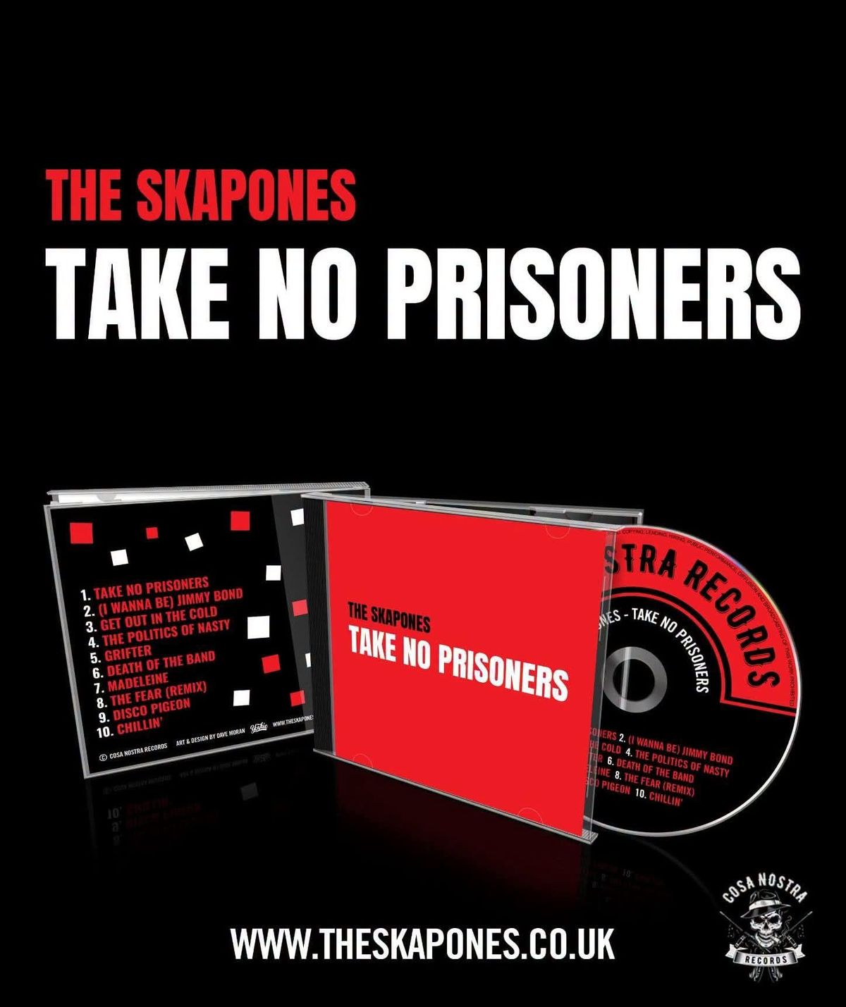 TAKE NO PRISONERS- AVAILABLE SEPT 25TH - CD